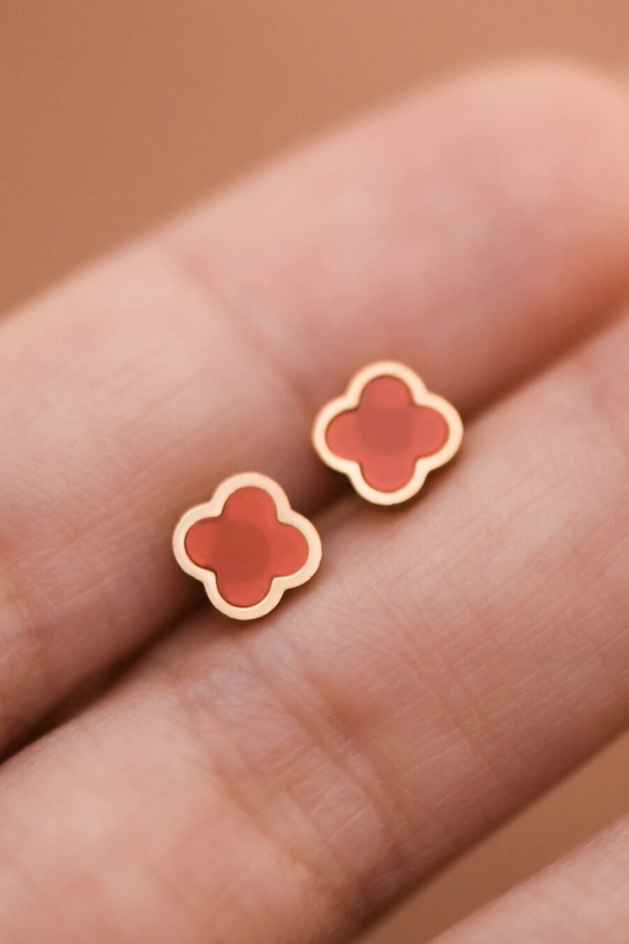 Dainty 18K Gold Plated Stainless Steel Studs – 7995