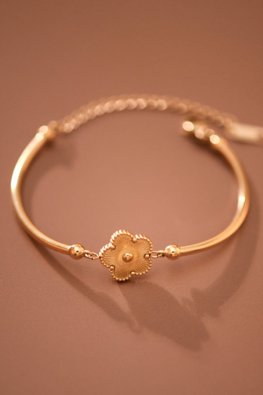 18K Gold Plated Waterproof Stainless Steel Chain Bracelet - 7994