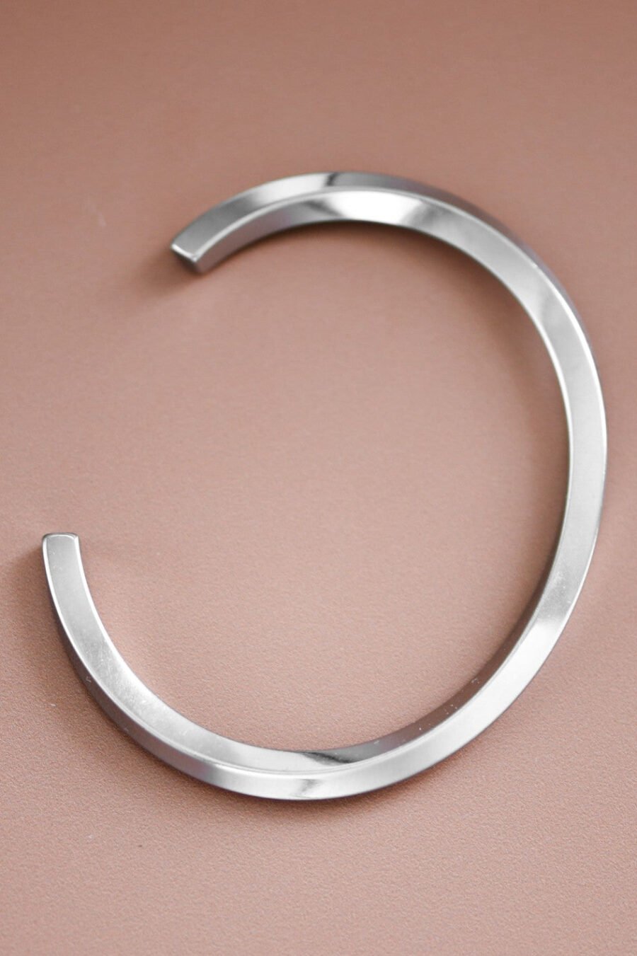 Tarnish-Resistant Waterproof Stainless Steel Cuff - 7206