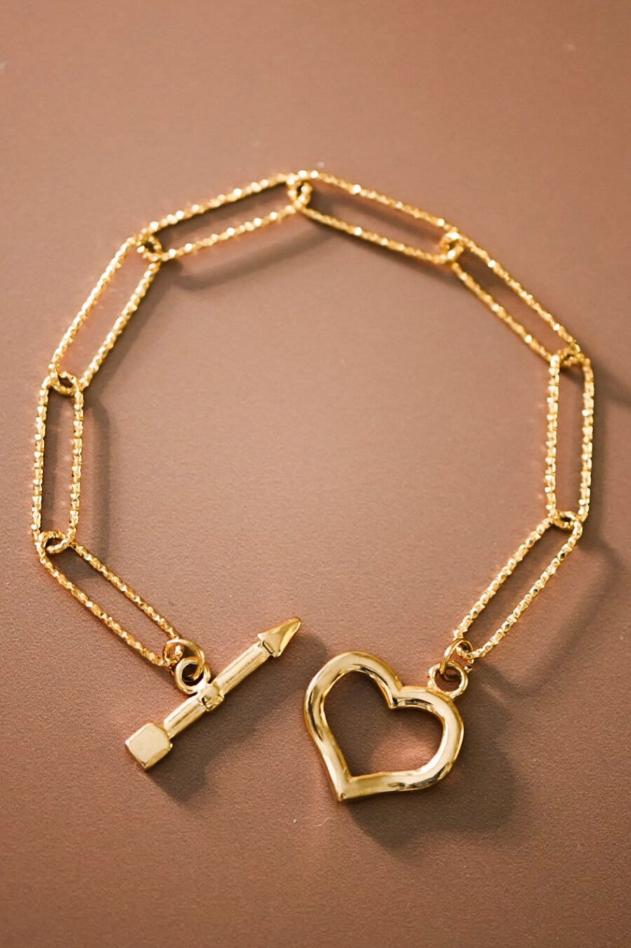 18K Gold Plated Waterproof Stainless Steel Chain Bracelet - 7531