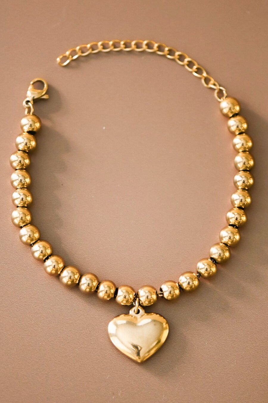 18K Gold Plated Waterproof Stainless Steel Chain Bracelet - 7529